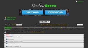 FIRSTROW SPORTS
